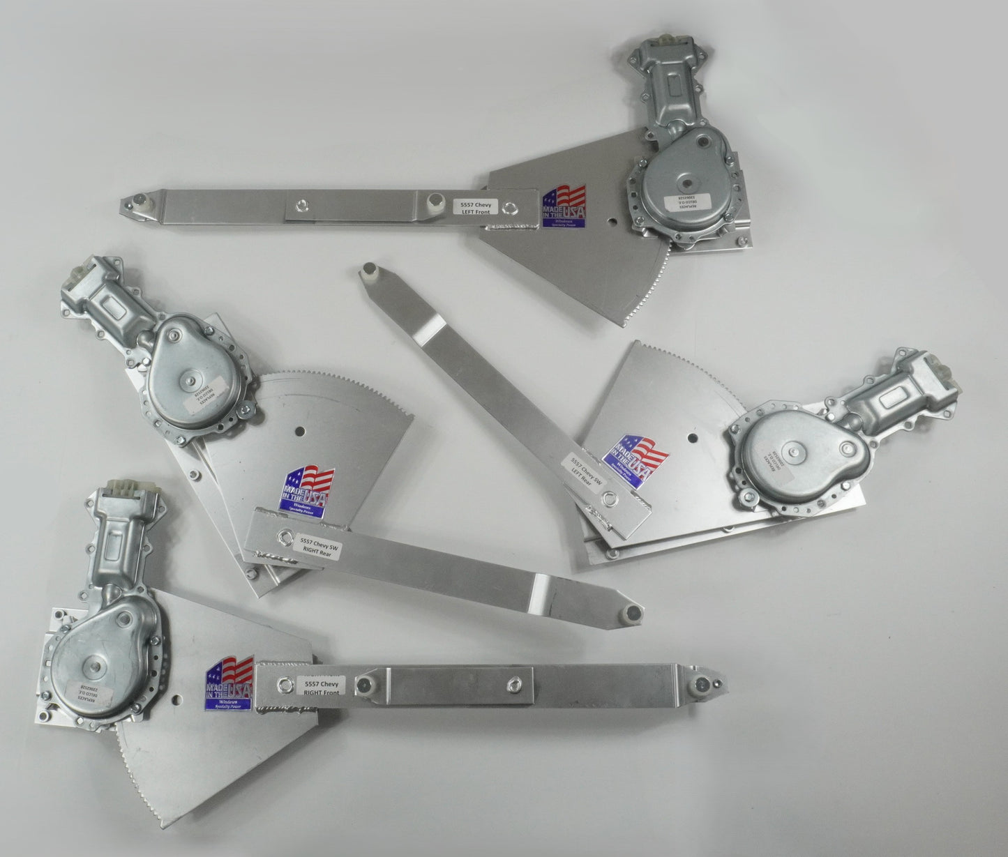 1955–1957 Chevy 2-Door Sedan / 2-Door Wagon – 4 Window Partial Kit (5557-SW-4P)