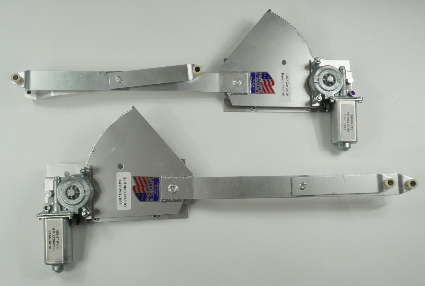 1963–1967 Chevy Corvette – 2 Window Partial Kit
