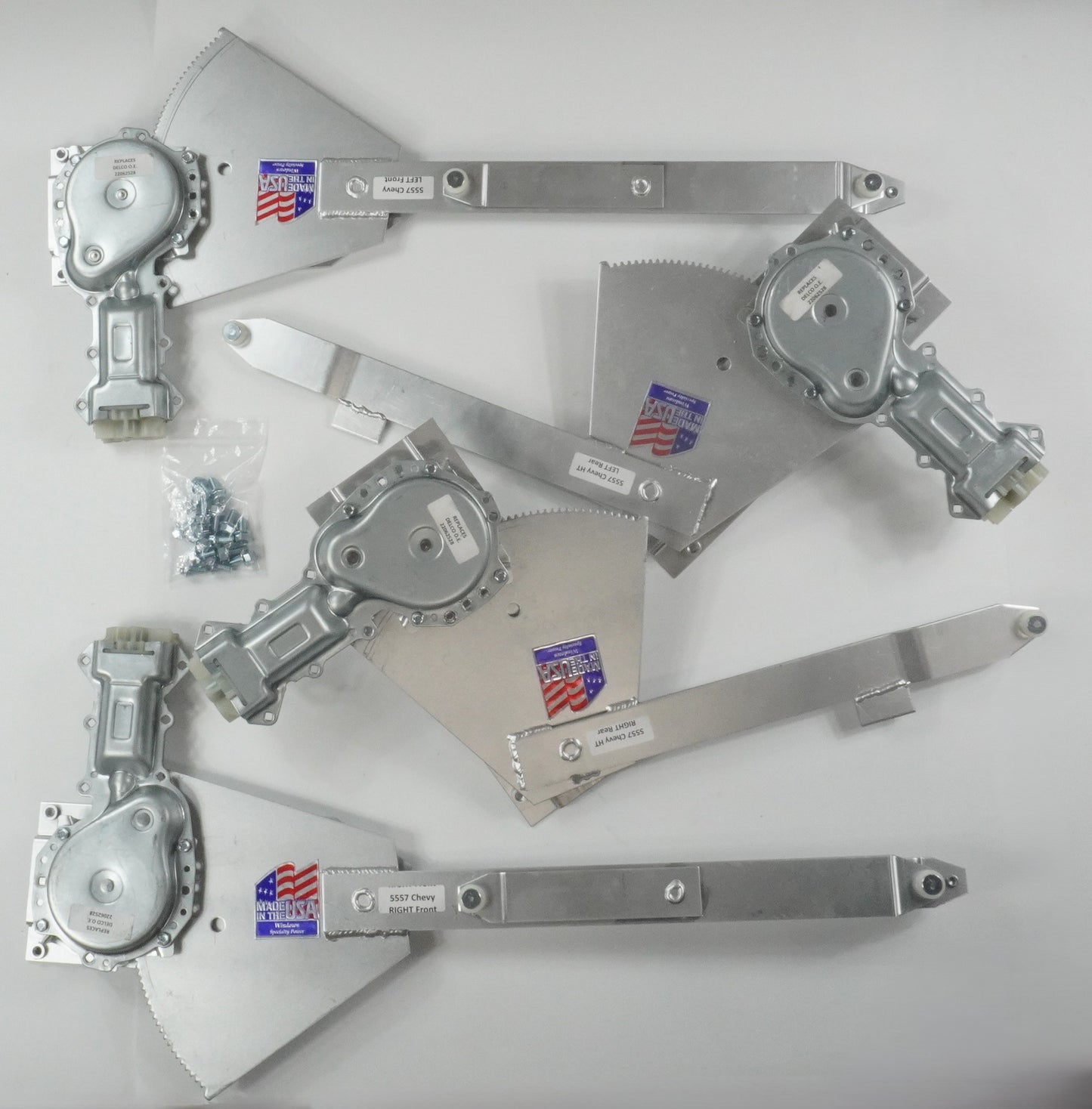 1955–1957 Chevy 2-Door Hardtop – 4 Window Partial Kit (5557-HT-4P)