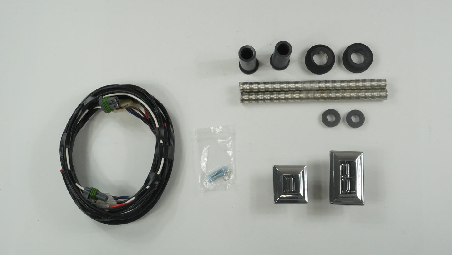 1946-1948 Ford Coupe | 2 Front Windows | Complete Kit
