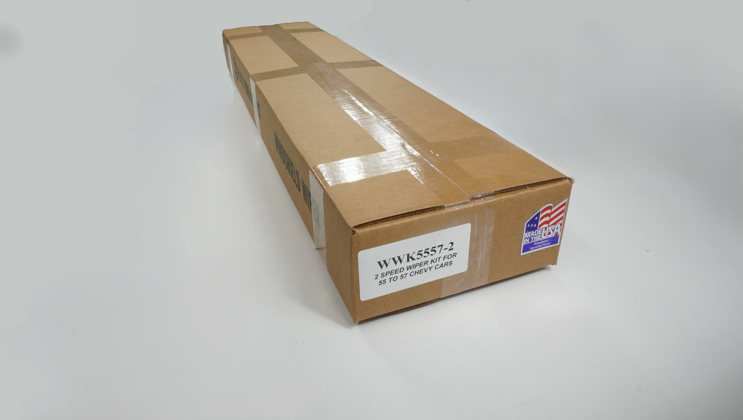 1955–1957 Chevy Wiper Kit – 2-Speed Switch (WWK-5557-2)