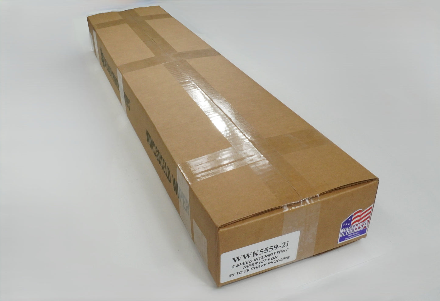 1955–1959 Chevy Pickup Wiper Kit – 2-Speed Intermittent Switch (WWK-5559-2i)