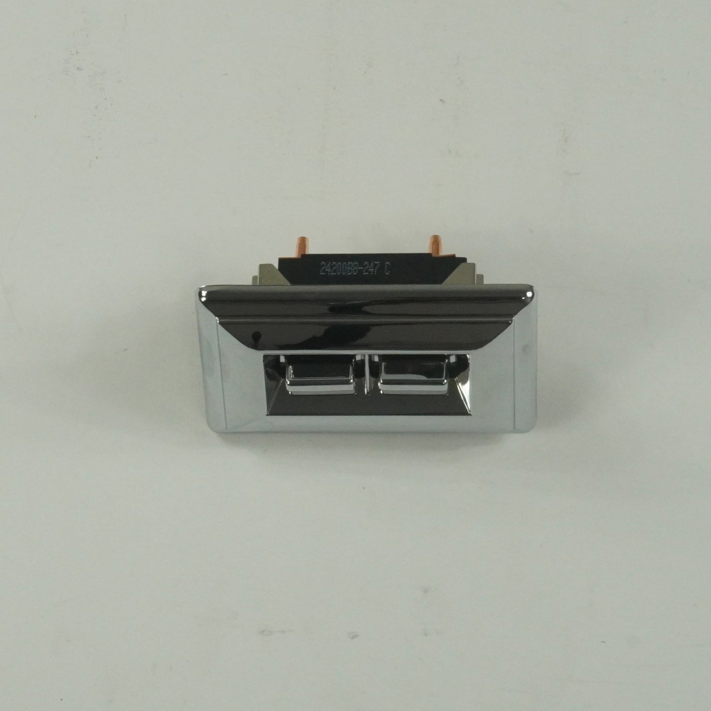 Double Button Power Window Switch – Chrome