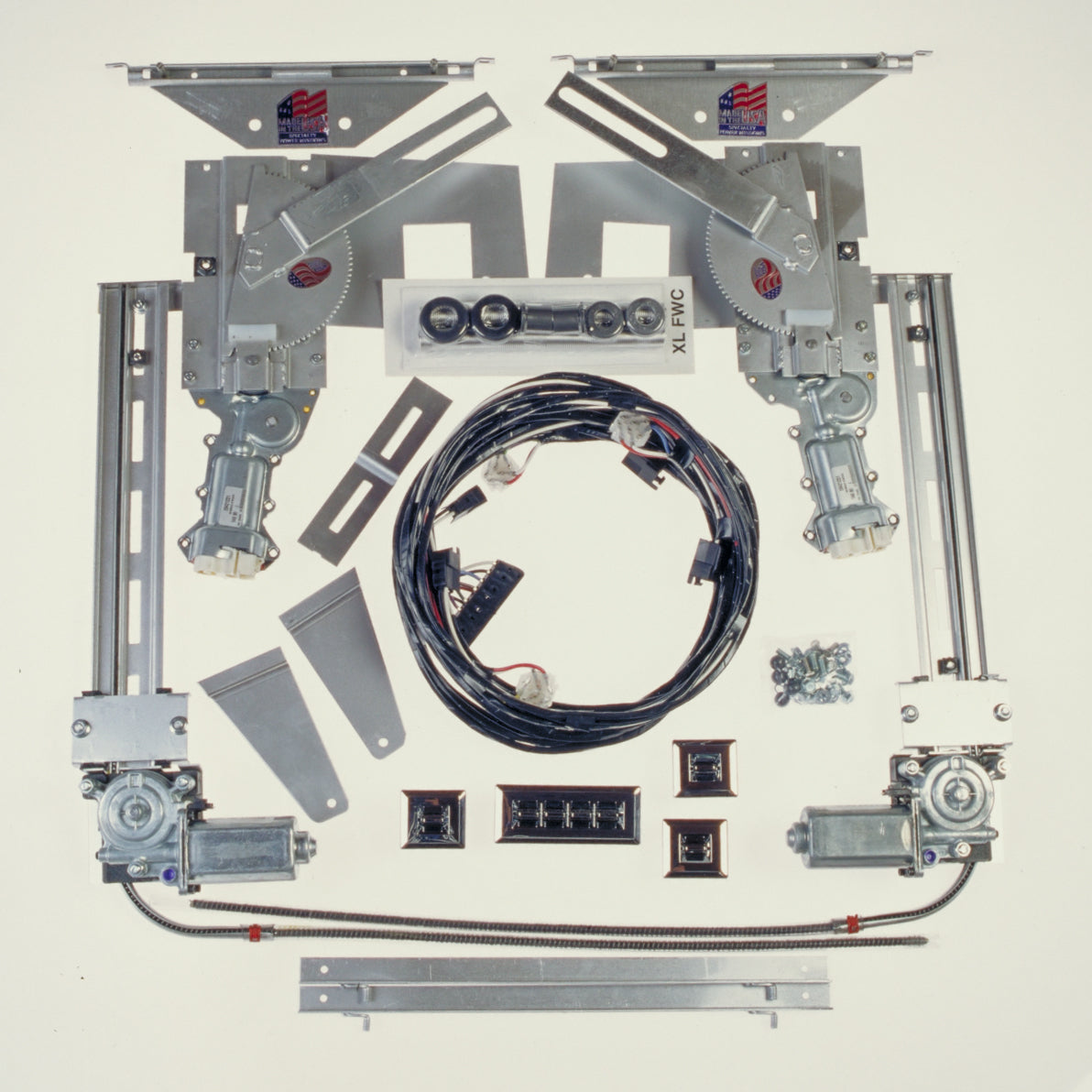 1946-1948 Ford Convertible | 4 Windows | Complete Kit