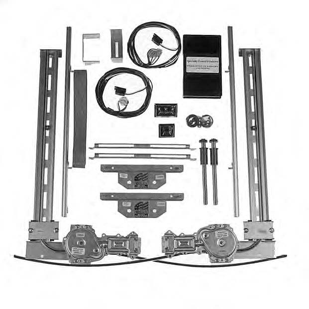 Modified Universal Power Wonder Lift Kit | 2 Windows | Complete Kit