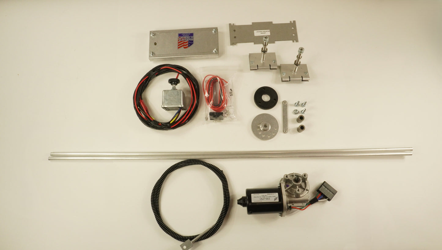 Standard Universal Wiper Drive Kit - 2 Speed w/ Intermittent Switch (WWK-2i)