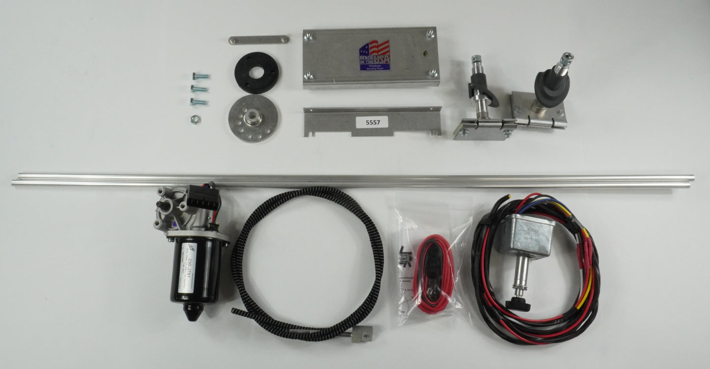 1955–1957 Chevy Wiper Kit – 2-Speed Intermittent Switch (WWK-5557-2i)