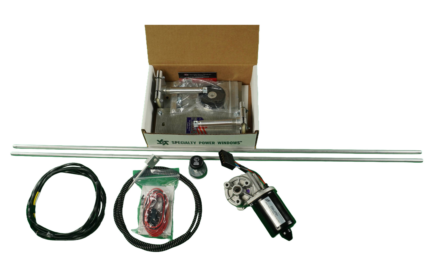 1955–1959 Chevy Pickup Wiper Kit – 2-Speed Switch (WWK-5559-2)