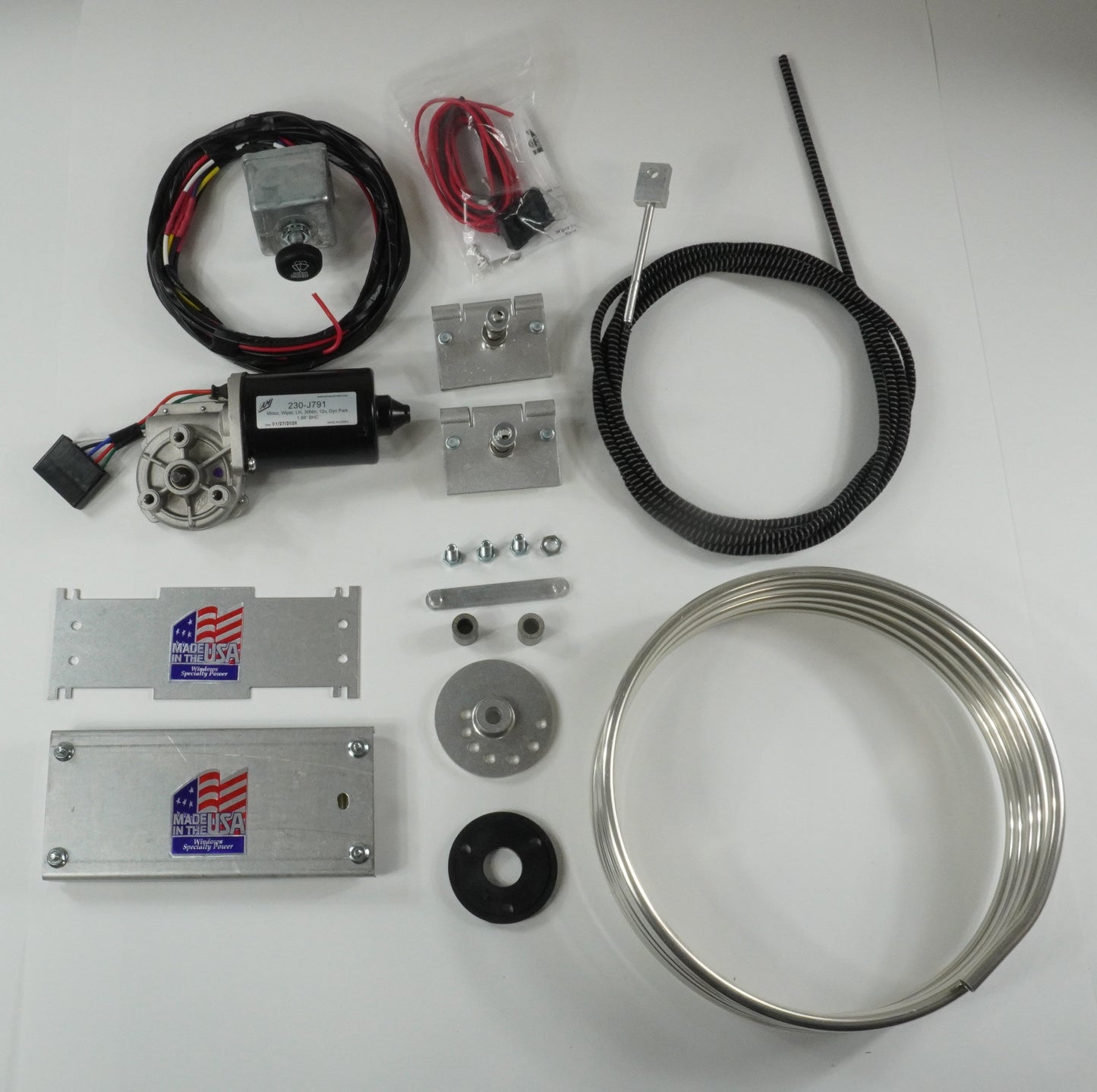 WWK-XLWD-2i Extra Long 144" Universal Wiper Drive Kit – 2-Speed w/ Intermittent Switch