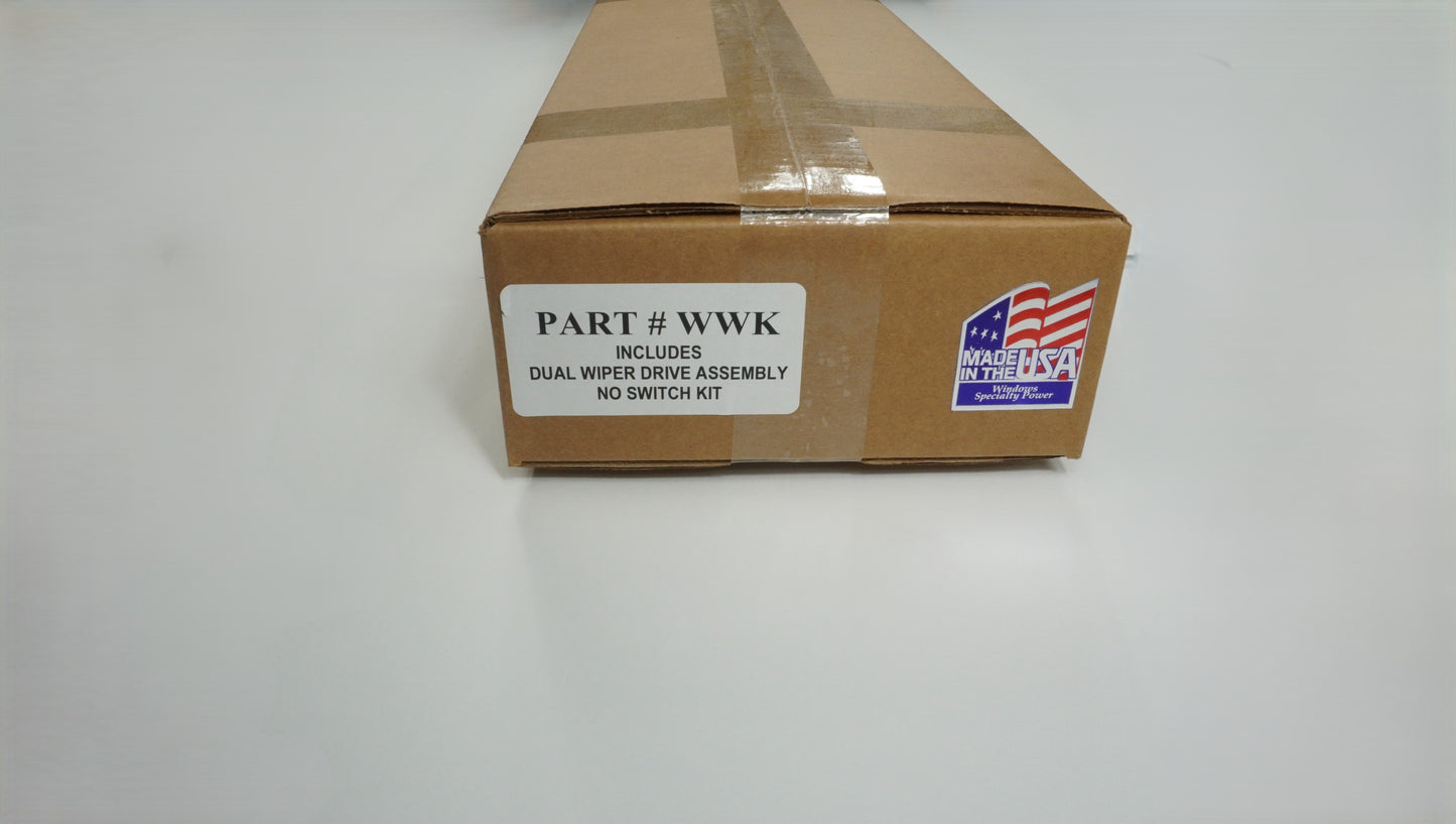 Standard Universal Wiper Drive Kit - No Wiring or Switch (WWK)