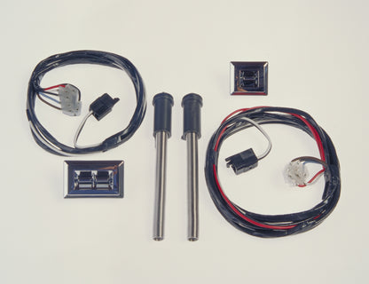 1955–1957 Chevy Sedan – 2 Window Complete Kit, Front Doors Only (5557-SF-2C)